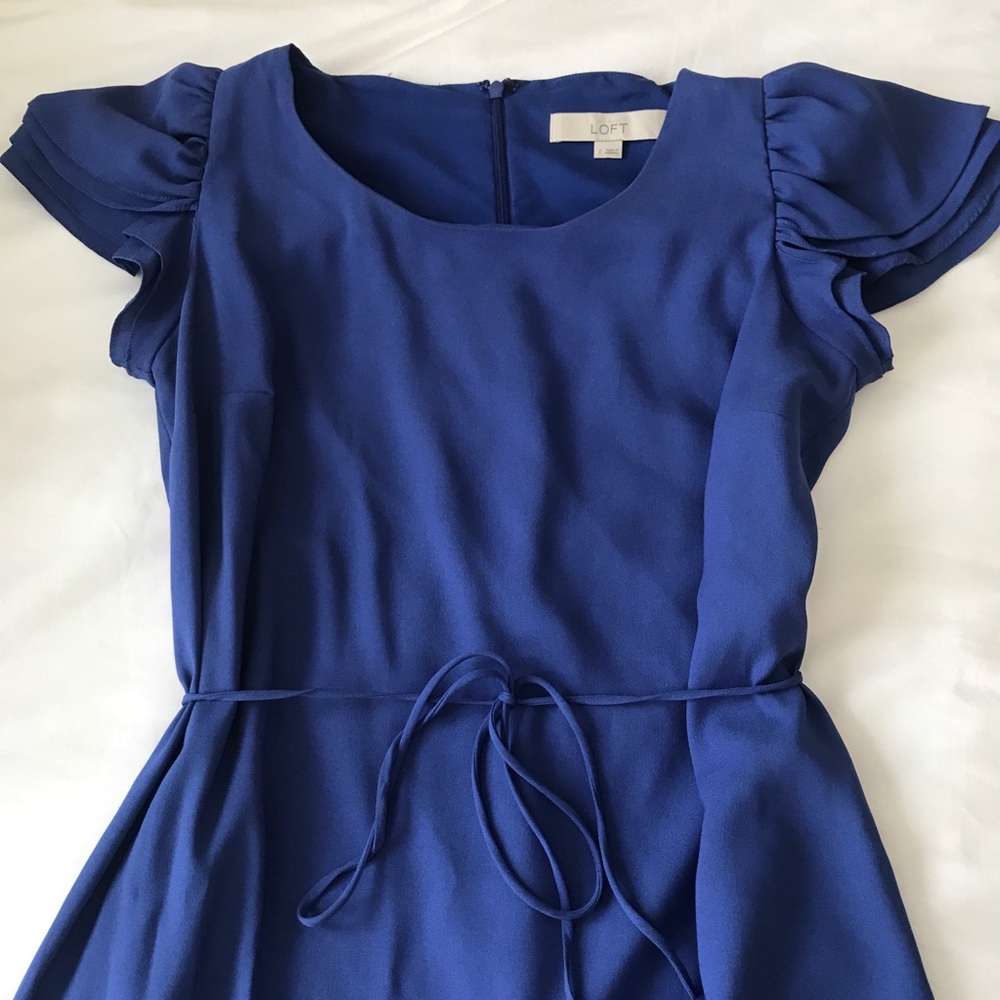 LOFT online only Periwinkle Dress
